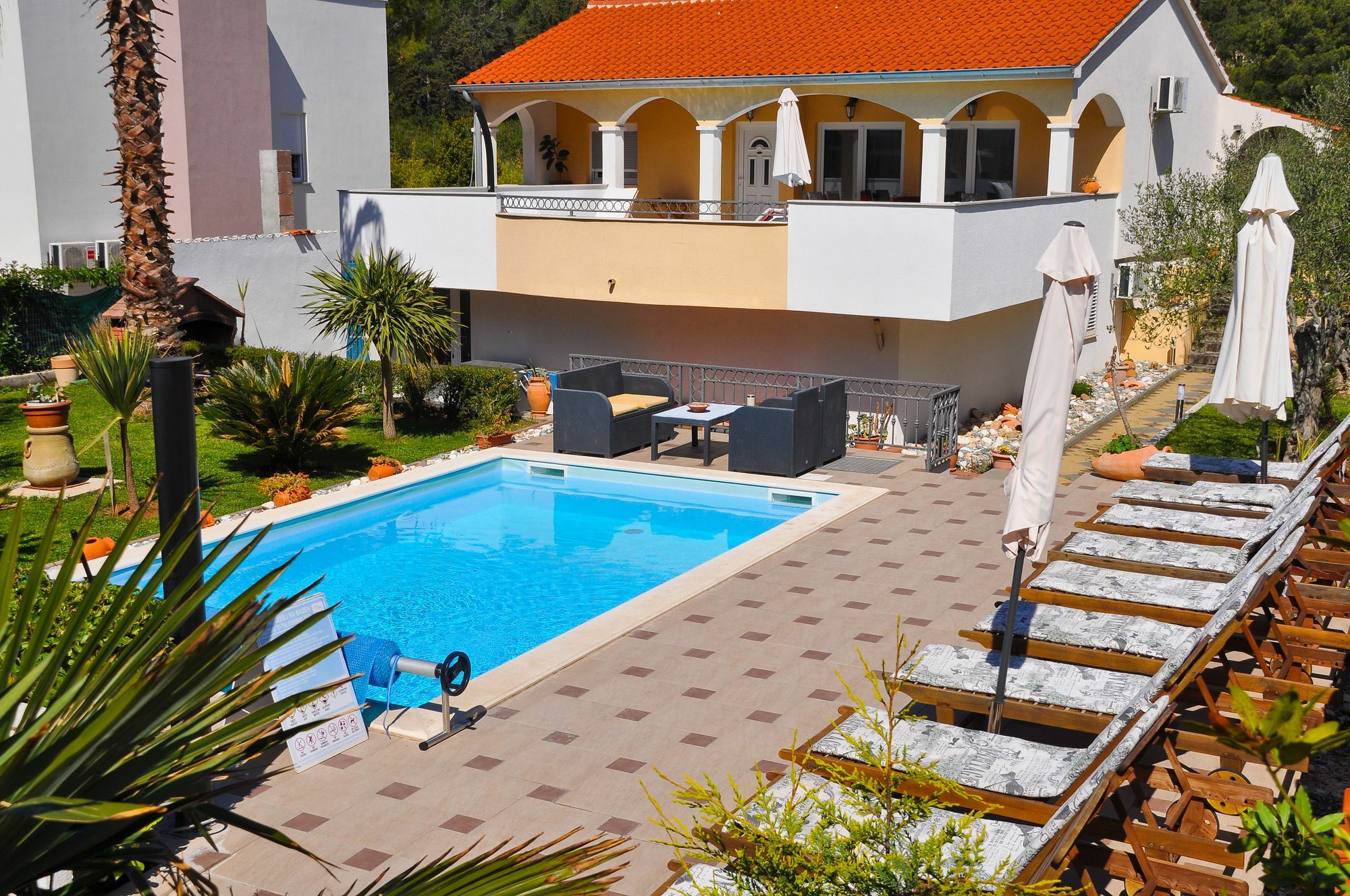 Villa Vanilla With Heated Pool Zadar Exterior foto