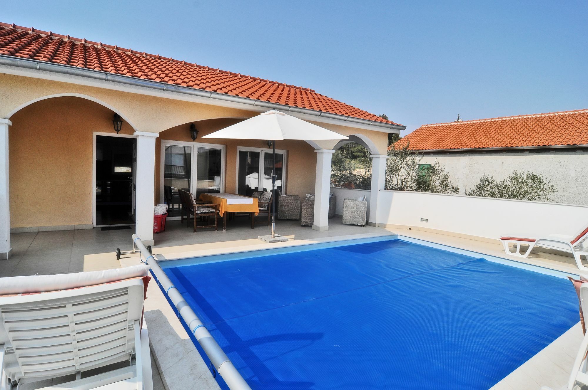 Villa Vanilla With Heated Pool Zadar Exterior foto